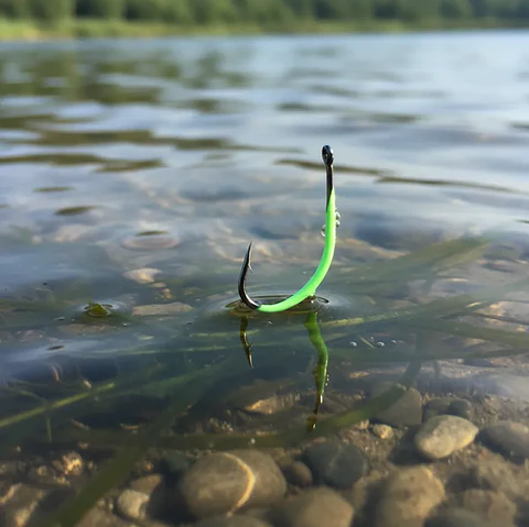 Set De Anzuelos Luminosos Fluorescentes Para Pesca 11mm