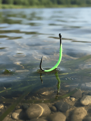 Set De Anzuelos Luminosos Fluorescentes Para Pesca 11mm