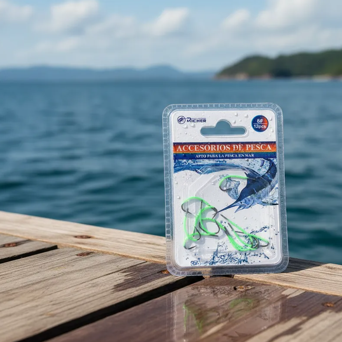 Anzuelo De Pesca Luminoso 16mm  1