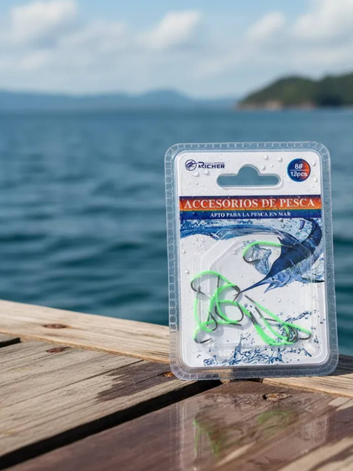 Anzuelo De Pesca Luminoso 16mm  1