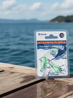 Anzuelo De Pesca Luminoso 16mm 