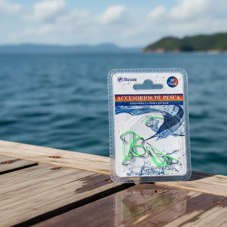 Anzuelo De Pesca Luminoso 16mm  1