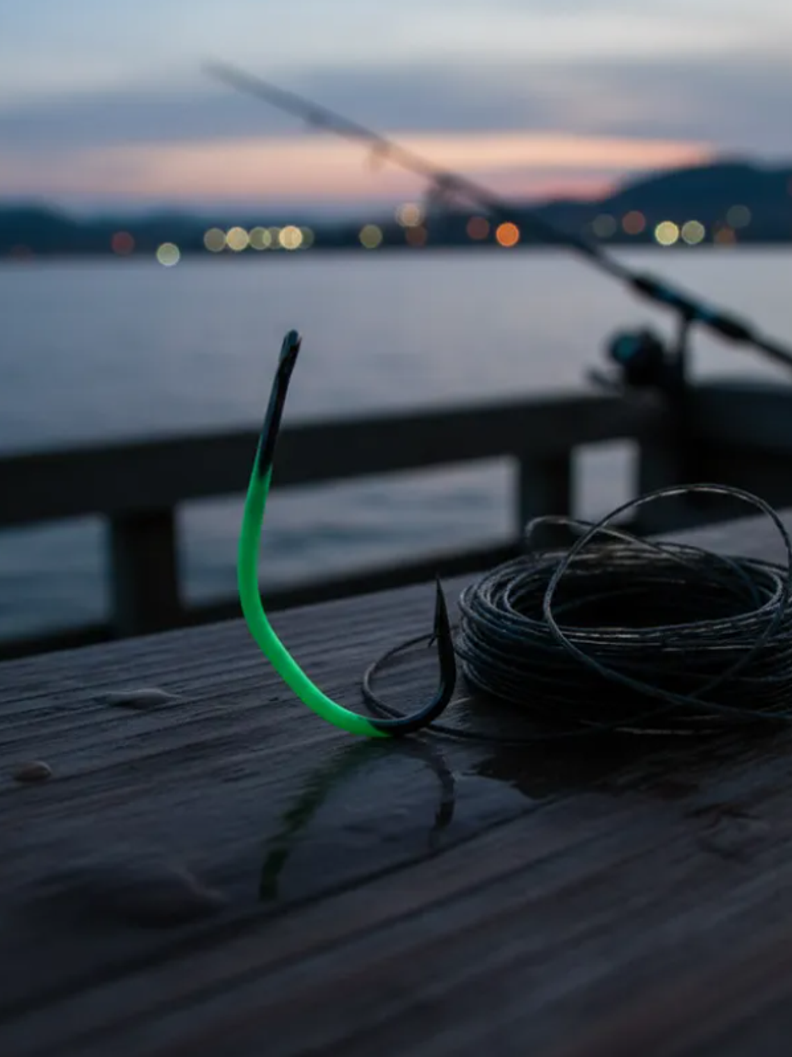 Anzuelo De Pesca Luminoso 17mm Para Pesca Nocturna 2