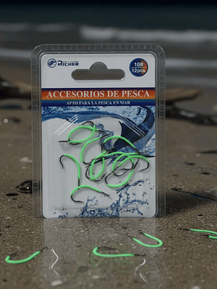 Anzuelo De Pesca Luminoso 17mm Para Pesca Nocturna