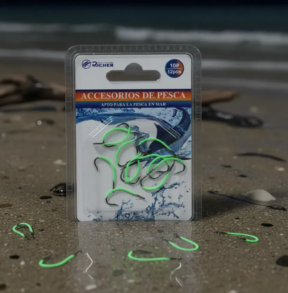 Anzuelo De Pesca Luminoso 17mm Para Pesca Nocturna 1