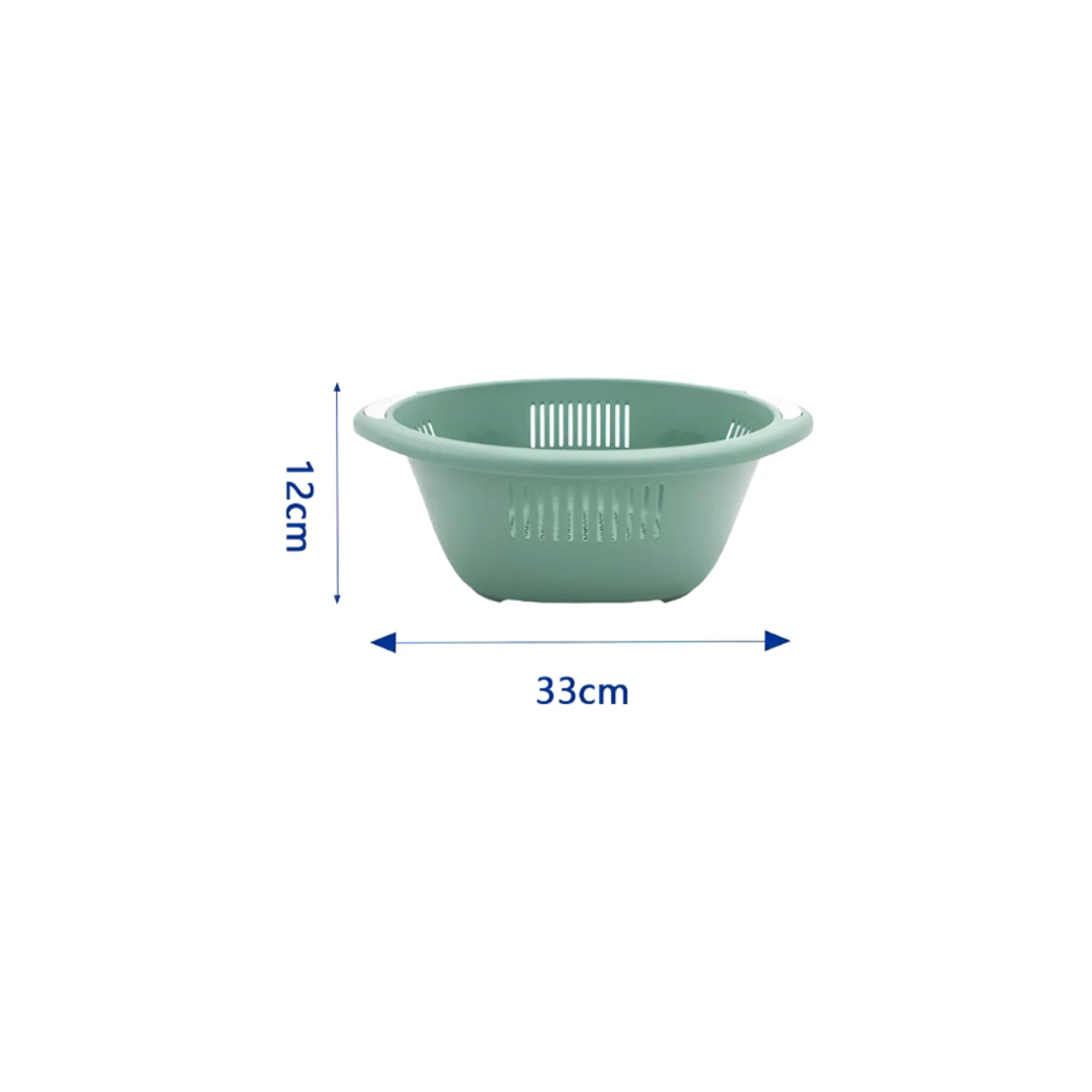 Colador Escurridor De Plástico Bowl Para Frutas Y Verduras 7