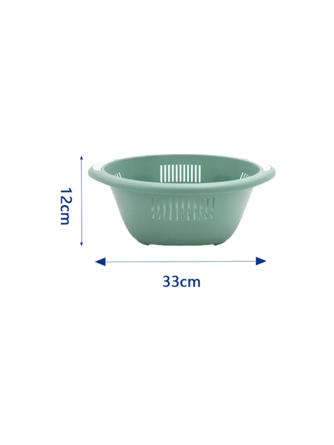 Colador Escurridor De Plástico Bowl Para Frutas Y Verduras 7