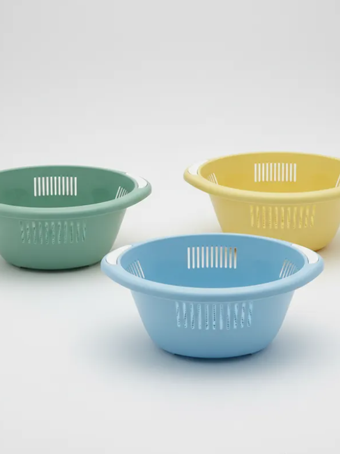 Colador Escurridor De Plástico Grande Para Cocina 35cm 1