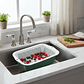 Canasto Colador Escurridor De Frutas Y Verduras Plástico 35cm - Miniatura 6