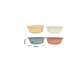 Colador Escurridor Plástico Redondo 20cm Para Cocina Verduras - Miniatura 3