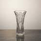 Florero De Vidrio Cristal Tallado Decorativo 30cm Alto - Miniatura 3