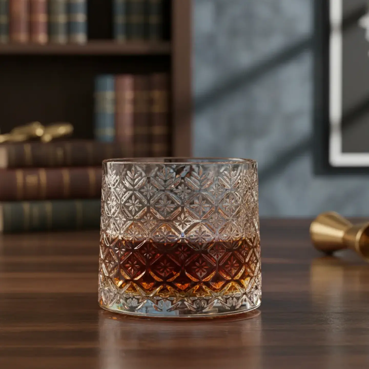 Set X6 Vaso Whisky Vidrio Labrado Vintage 190ml  1