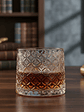 Set X6 Vaso Whisky Vidrio Labrado Vintage 190ml  - Miniatura 1