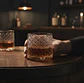 Set X6 Vaso Whisky Vidrio Labrado Vintage 190ml  - Miniatura 4
