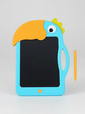 Pizarra Lcd Infantil 12 Diseño Loro Con Lápiz