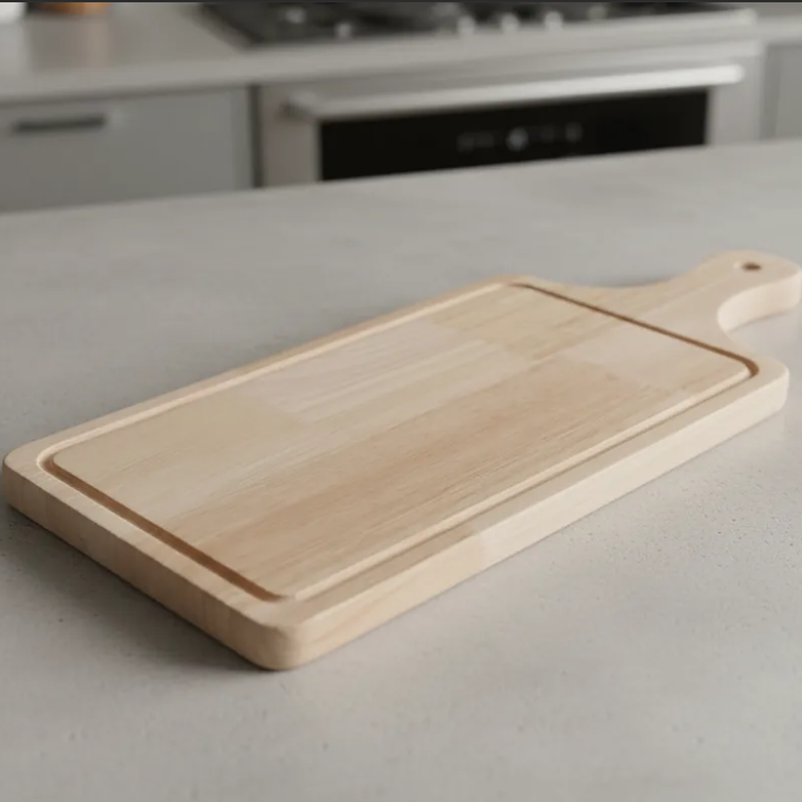 Tabla De Madera Para Picar O Picoteo Rectangular 34x14cm  4