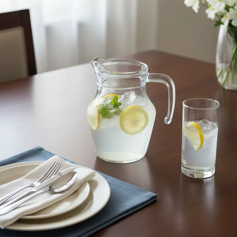 Jarro De Vidrio Para Jugo 0.5L 5