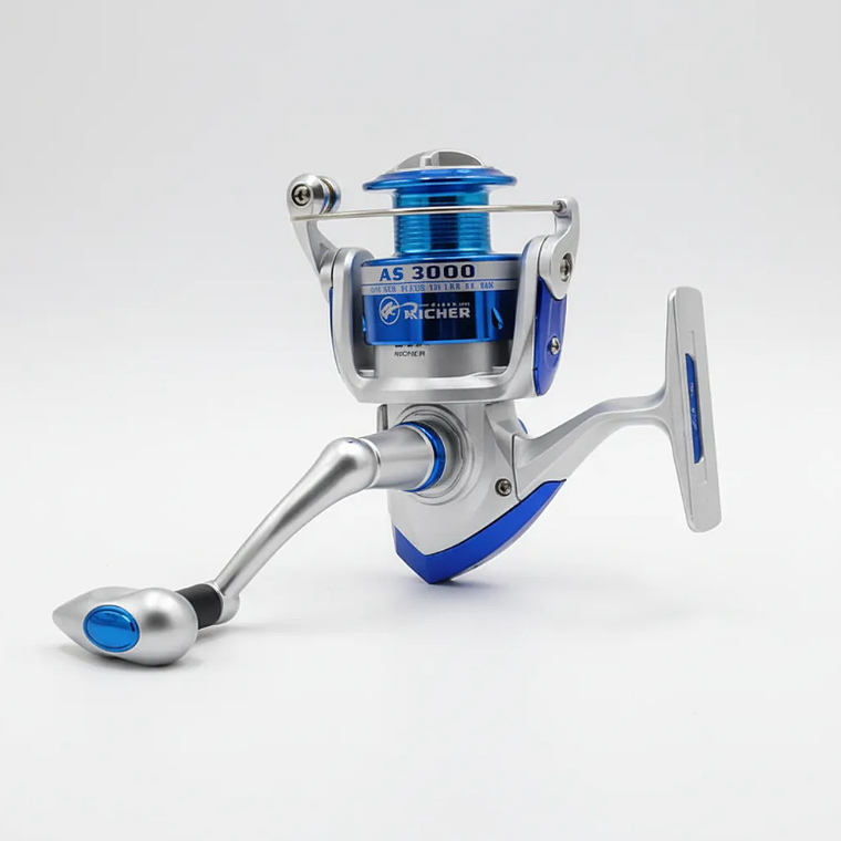 Carrete de Pesca Spinning  AS 3000 Azul 3