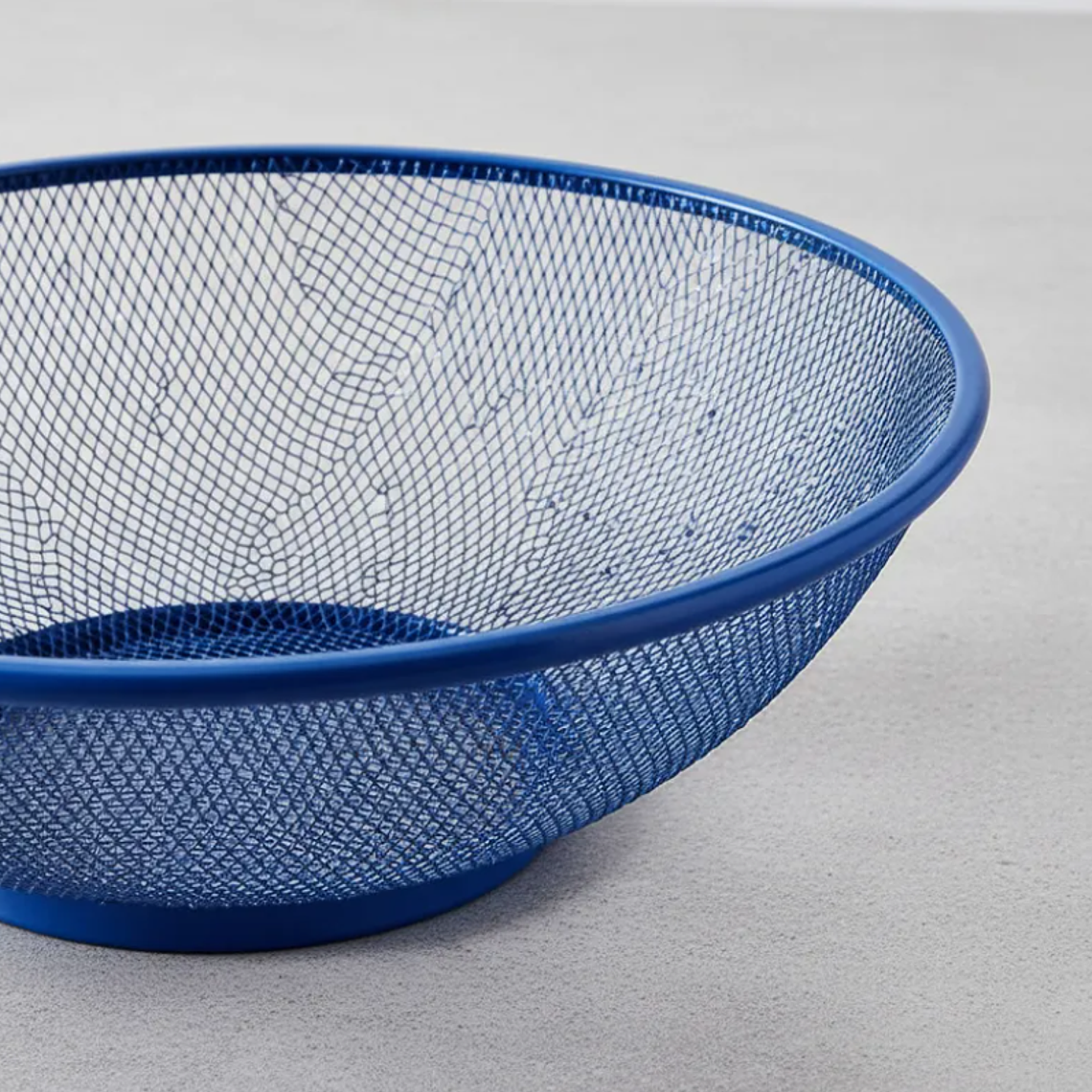 Frutero Canasto Metálico De Malla Redondo 7