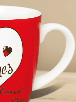 Taza Con Cuchara Día De Los Enamorados San Valentín