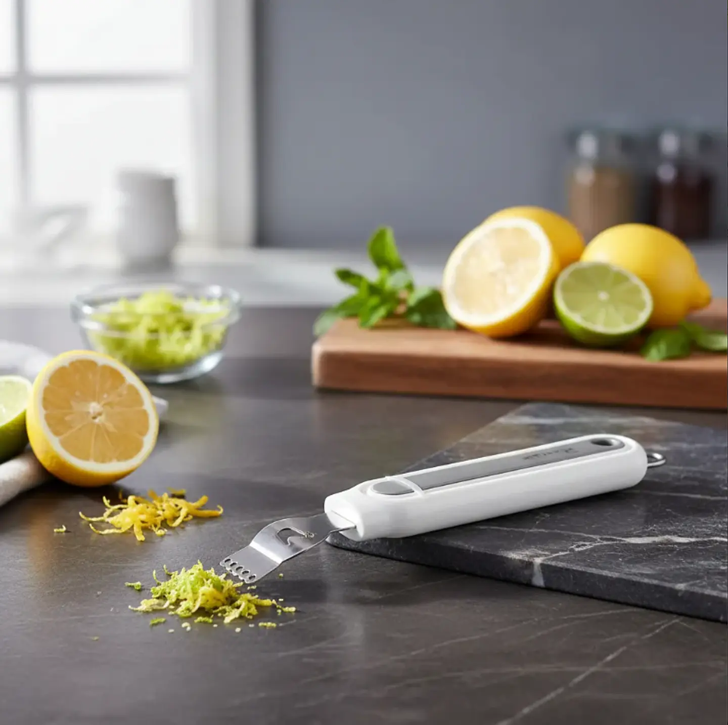 Rallador Zester Acocador De Cítricos Acero Inoxidable 1