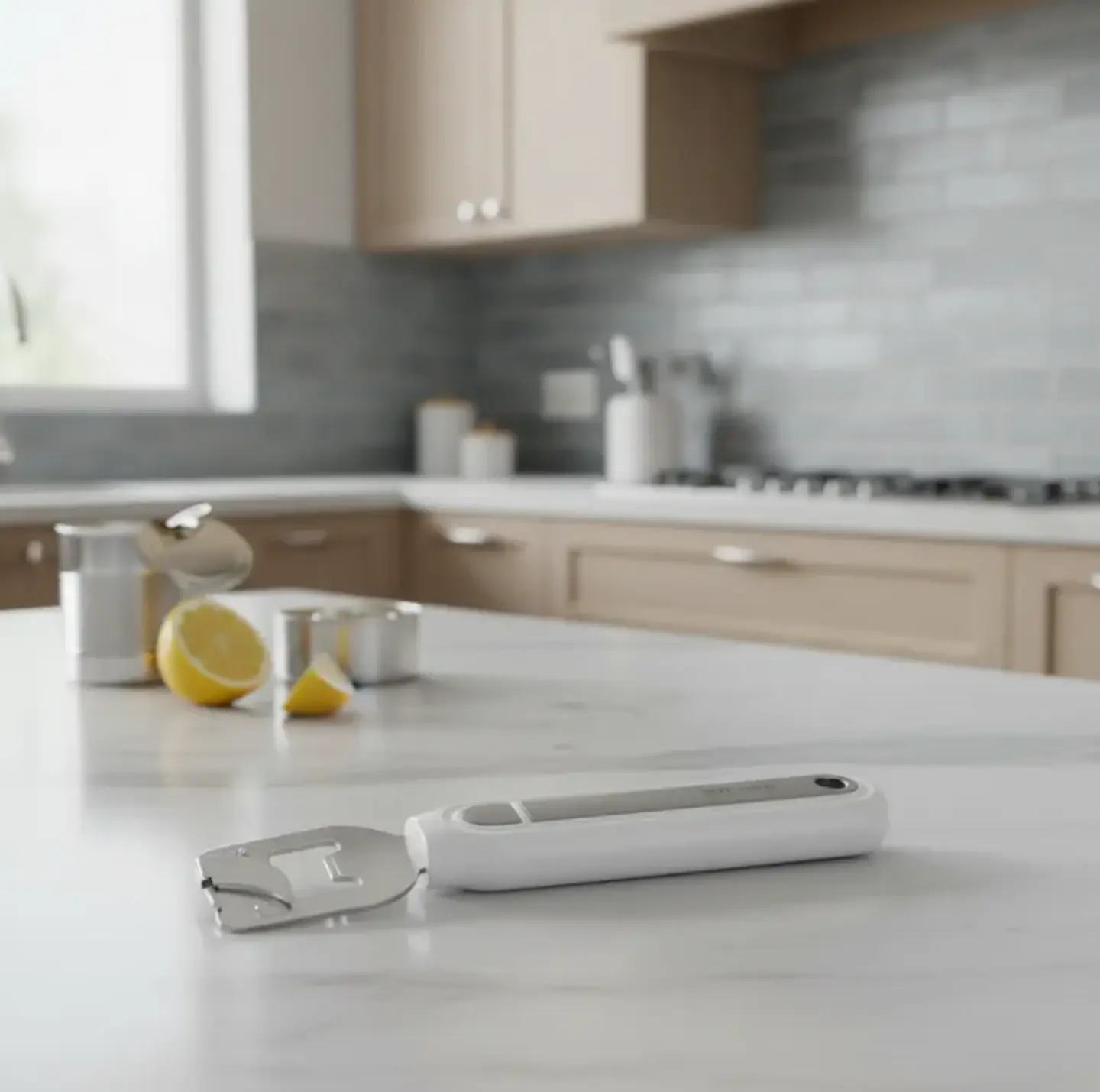Abrelatas manual Richer con destapador de cocina 1