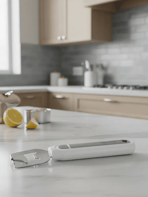 Abrelatas manual Richer con destapador de cocina