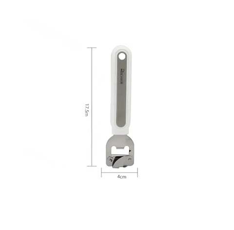 Abrelatas manual Richer con destapador de cocina