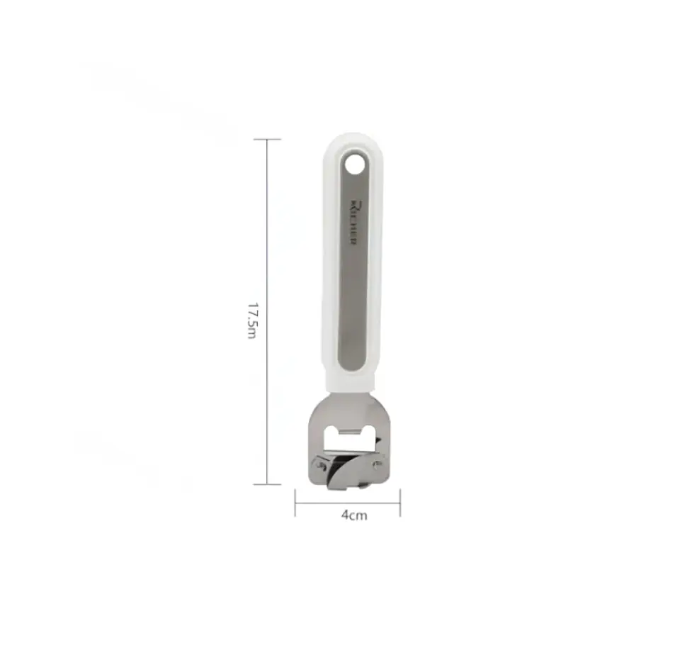 Abrelatas manual Richer con destapador de cocina 2