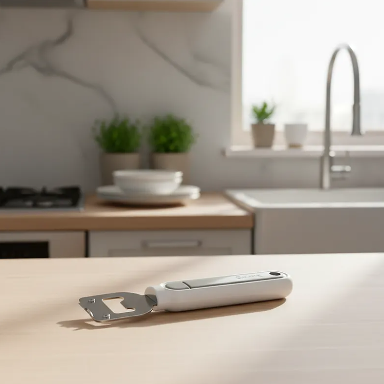 Abrelatas manual Richer con destapador de cocina 3