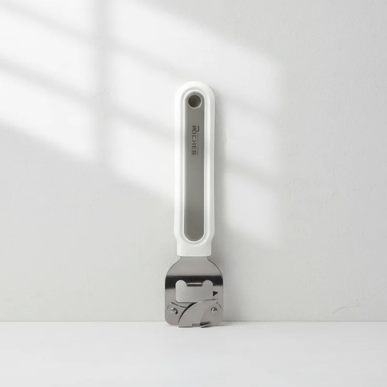 Abrelatas manual Richer con destapador de cocina 4