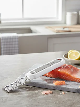 Desescamador De Pescado Richer Acero Inoxidable Quita Escamas