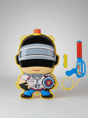 Mochila Pistola De Agua Diseño Soldado.