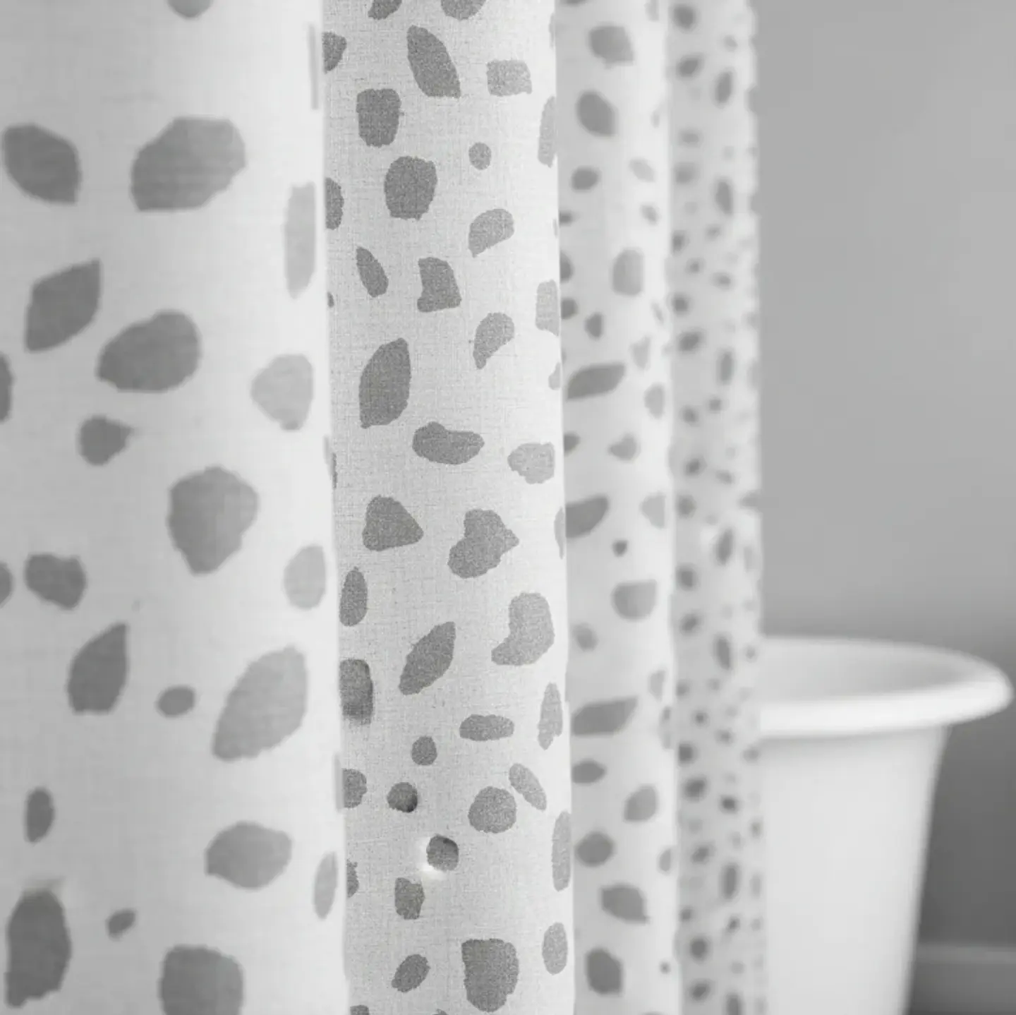 Cortina De Baño peva Poliéster Diseño Terrazo 180x180cm 4