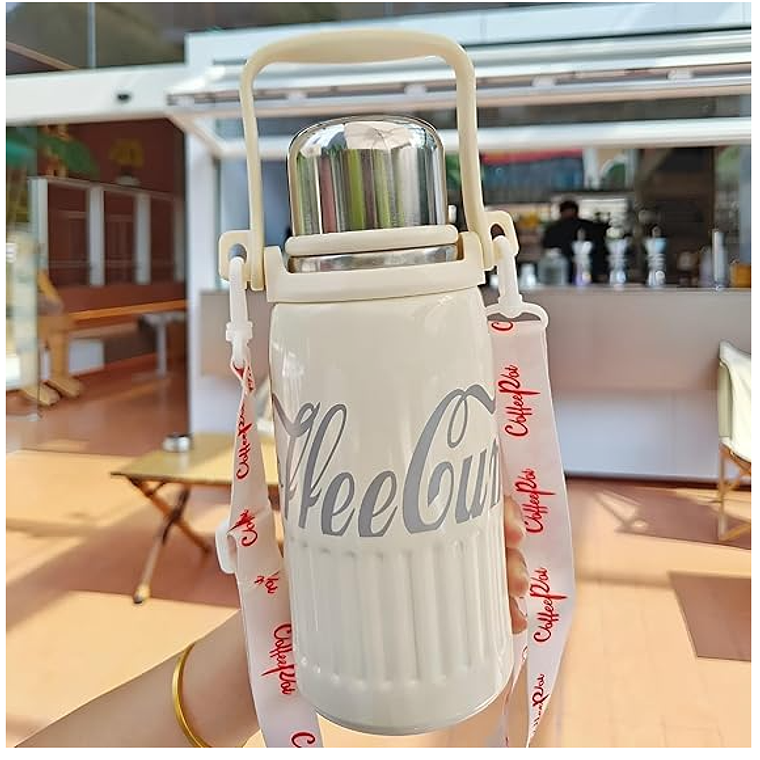 Termo Bala 1.2 Litros Acero Inoxidable Bebidas Frío Caliente 4