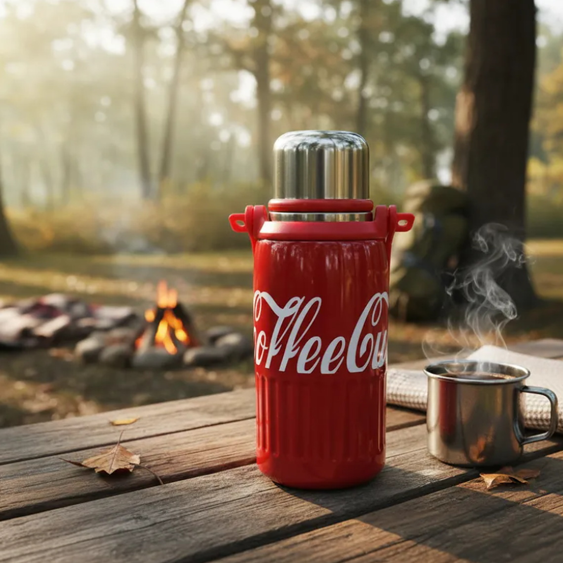 Termo Bala 1.2 Litros Acero Inoxidable Bebidas Frío Caliente 5