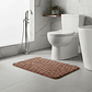 Alfombra De Baño Antideslizante Absorbente Diseño Piedra 80x50 - Miniatura 1