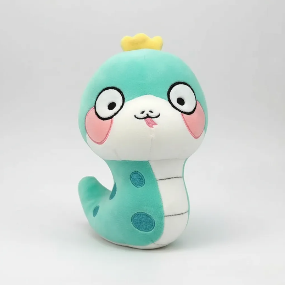 Peluche Serpiente Kawaii Con Corona Juguete Suave 23cm 4