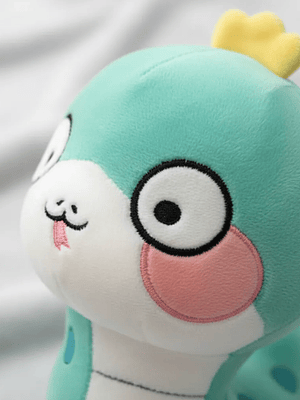 Peluche Serpiente Kawaii Con Corona Juguete Suave 23cm