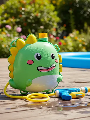 Mochila Pistola De Agua De Dinosaurio Para Niños.