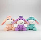 Peluche Burrito De Apego Suave Varios Colores 23 Cm Niños - Miniatura 8
