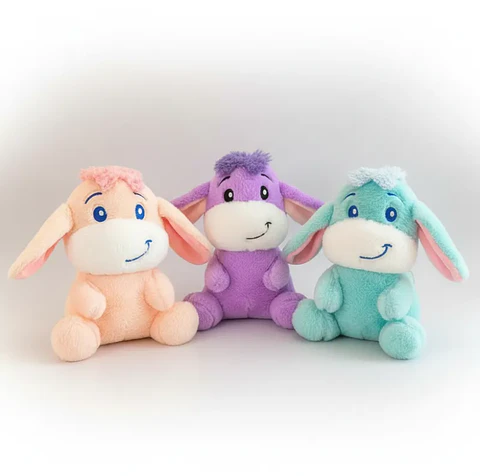 Peluche Burrito De Apego Suave Varios Colores 23 Cm Niños