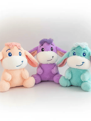 Peluche Burrito De Apego Suave Varios Colores 23 Cm Niños