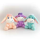 Peluche Burrito De Apego Suave Varios Colores 23 Cm Niños - Miniatura 1