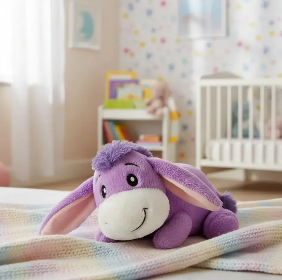 Peluche Burrito De Apego Suave Varios Colores 23 Cm Niños 2