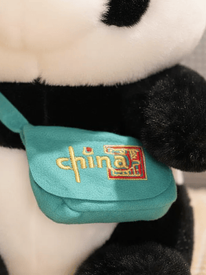 Peluche Oso Panda Kawaii con Bolso 23cm
