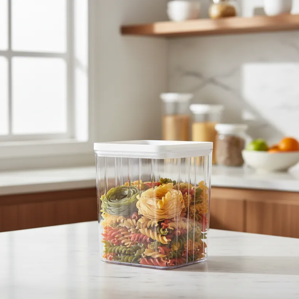 Contenedor Hermético De Alimentos Comida Con Tapa 4