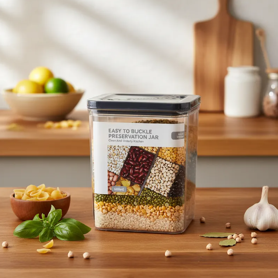 Contenedor Hermético De Alimentos Comida Con Tapa 3