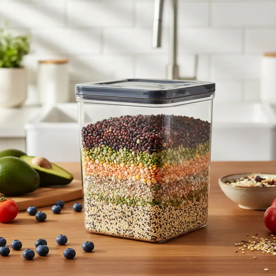 Contenedor Hermético De Alimentos Comida Con Tapa 7