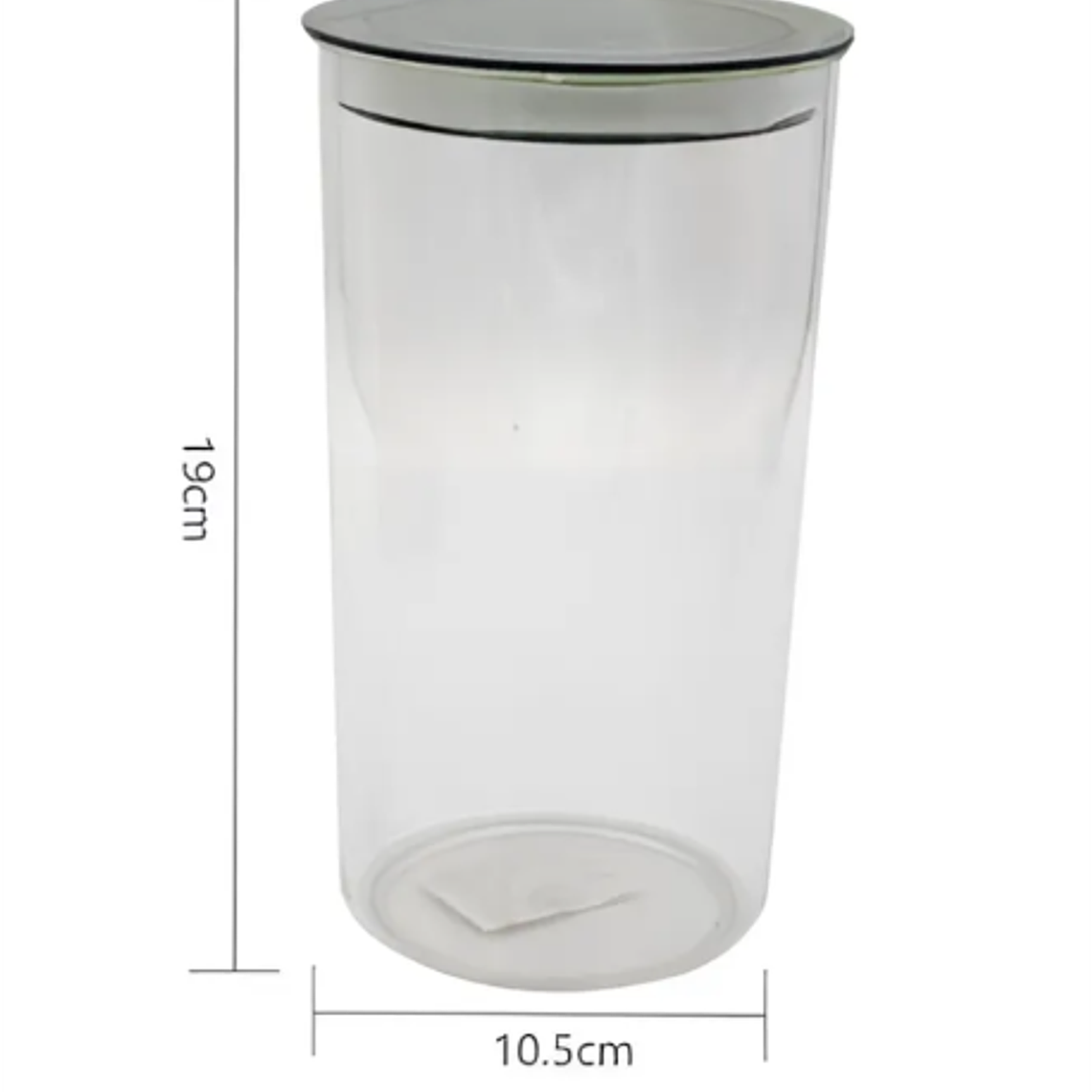 Frasco Contenedor Hermético Acrílico 1200ml Cocina Alimento 3